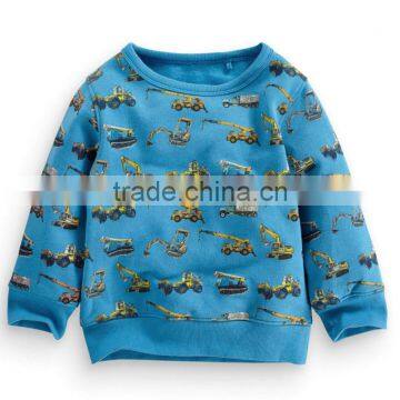 Kids Wholesale Hoodies Without Hood Cartoon Print Long Sleeve Tops photo-4