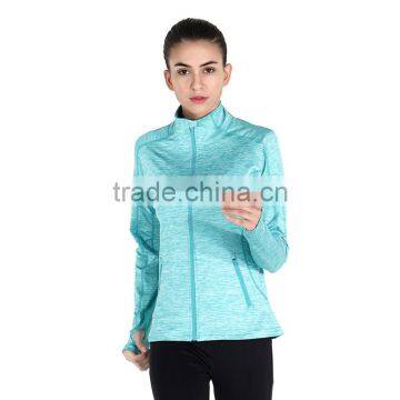 Wholesale Women and Ladies Fitness Breathable Yoga Wear Outer Sports Jackets photo-3