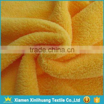 China Manufacturer 100% Polyester Warp Reversible Coral Fleece Fabric photo-2