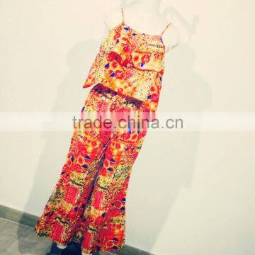 VIBRANT AND COLORFUL CROP TOP PALAZZO PANT COMBOS photo-2