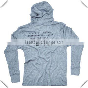 Tri-blend Unisex Hoodie Fitness Clothing Gymwear for Men and Women Crossfit Apparel Gym Pullover Hoodie Wholesale