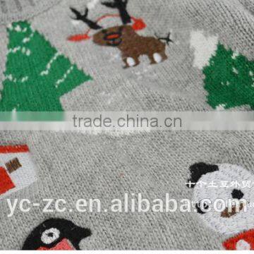 Kids Plain Pullover Christmas Sweater photo-3