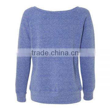 Custom Tri-blend Sweatshirt, Pullover Sweatshirt for Ladies photo-2