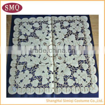 beautiful design embroidery applique embroidered tablecloth