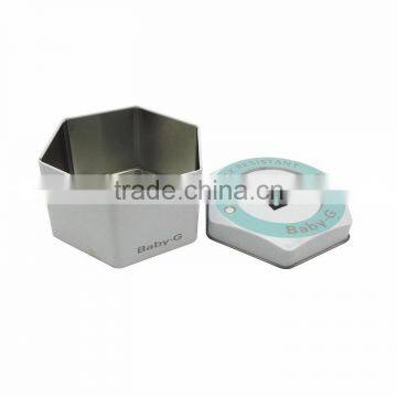 Factory Direct Sales Tinplate Watch Box Packaging Cans Children Watches Packing Box Exquisite Gift Tin Can be Customized photo-2