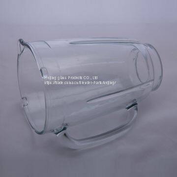 A16-1 Vasos de Vidrio 1.5 Liter Cheap Clear National Blender Spare Parts Replacement Glass Jug / Jar photo-3