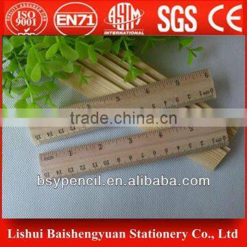 6inch 15cm school wooden ruler