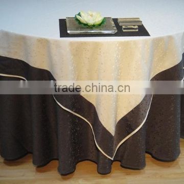 luxury party Table cloth cover for wedding restaurant