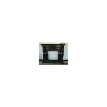 Marble fireplace surround