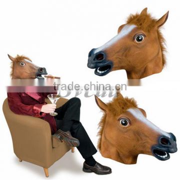 2015 Cosplay marks party mask Horse head mask for Halloween party mask wholesale price