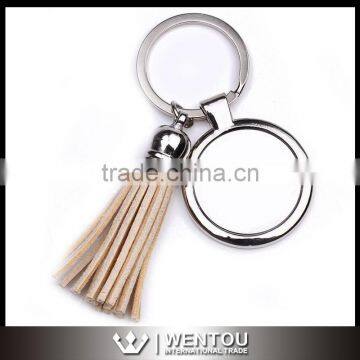 Personized Leather Tassel Keychain photo-5