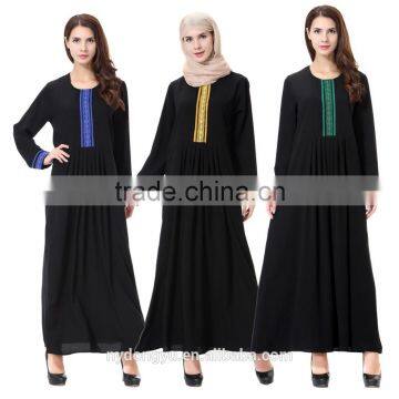 cotton linien plus size muslim dress/ yimdu muslim islamic latest design abaya kaftan dresses/fancy dl islamic muslim dress