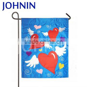 ODM 30x45cm Sublimated Printing Custom Design Fashion Funny Garden Flag For Decoration