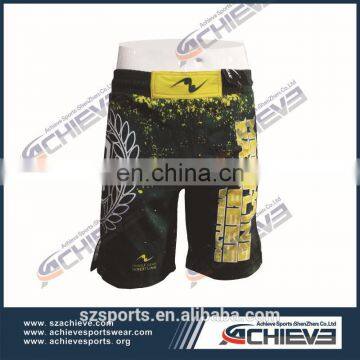 custom sublimation mma pants,sublimado custom mma fight gear