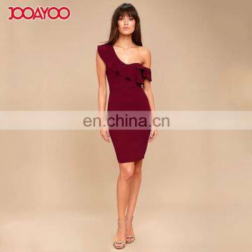 Popular design summer fashion sleeveless slim dress short sexy tight dress porn