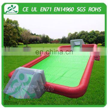 2015 Excellent design inflatable football pitch, portable football field, inflatable football arena