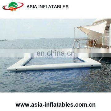 Sea Pools for Jelly Fish protection, 10m x 10m Large Inflatable Swimming Pool, Water Polo Full Net Arena