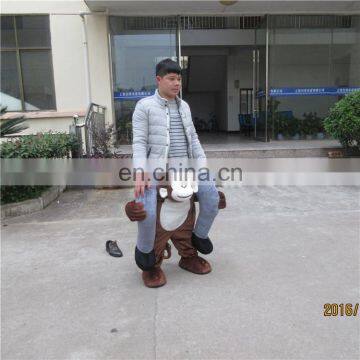 True Factory Direct Sale Free Shipping Ride on Monkey Mascot Costume