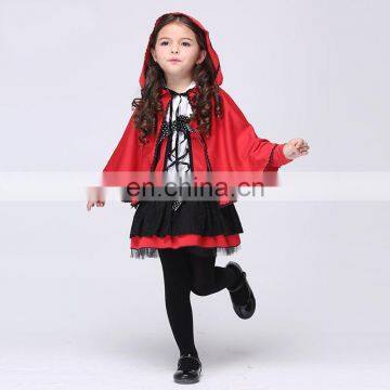 Party Time Hot Sale Kids Orange Witch Cosplay Halloween Witch Costumes for Girls photo-5