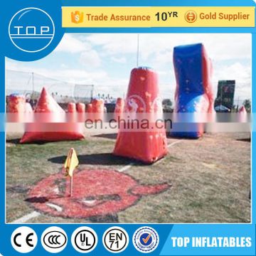 Brand new archery tag bunker inflatable paintball field China supplier