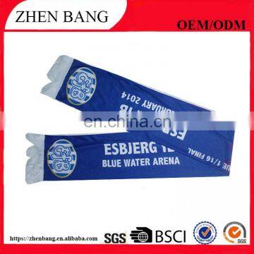 Promotional Good Quality Custome Made Football Knit Fan Scarf photo-6
