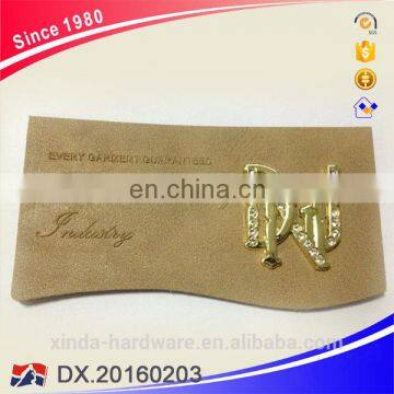 Fashion Customizable Metal PU Leather Patches for Jeans photo-5