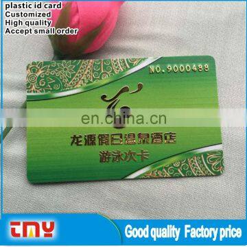 Large Capacity Employee Plastic Id Card,Sample PVC Id Card