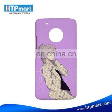 Best quality promotional 3d sublimation case hard plastic for Moto G5