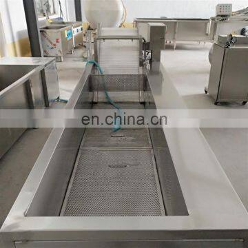 Industrial Made in China roller bubble cleaning machine/leaf vegetable washing machine