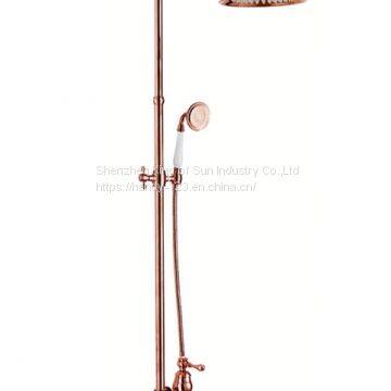 Golden Rose Faucet Bathroom Mixer