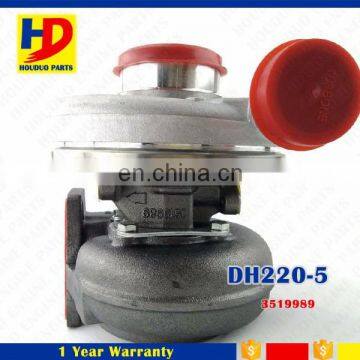 DB58 Turbocharger DH220-5 Turbo DH220-5 Turbocharger 3519989