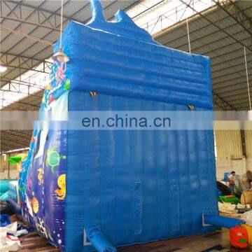 Outdoor Playground Inflatable Shark Slide For Children Amusement Park photo-5