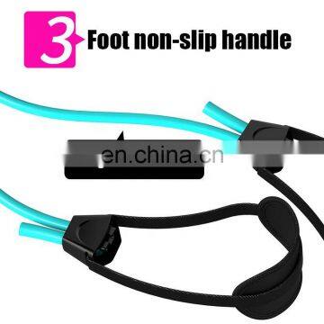 Portable Yoga Resistance Bands Pilates Stick BodybuildingGym Rubber Tube Elastic Bands Fitness Equipment Pilates Bars photo-4