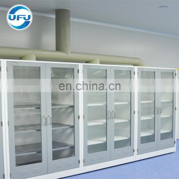 Steel Glass Door Cheap Storage Cabinet for Laboratory