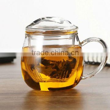 350ml Glass Teacup with Infuser