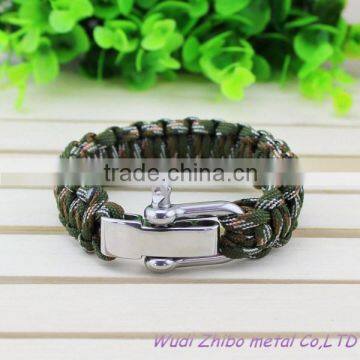 Stainless Steel Material Mini Shackle Adjustable Shackle for Paracord Bracelet photo-4