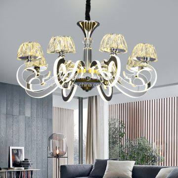 New Listed, Nordic Ceiling Lamp Golden Living Room Lamp Ceiling Lamp Modern Restaurant LED Atmosphere Creative Copper photo-5