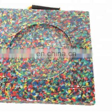 PE OEM Stabilizer Support Block / Uhmwpe Crane Outrigger Pad Crane Leg Support Pad