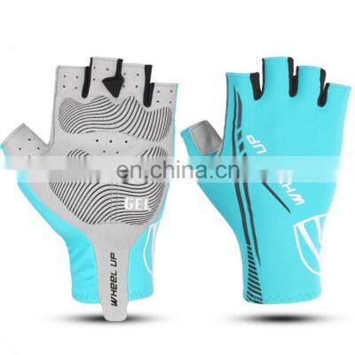 Good Quality Custom half finger Men Women Shock Absorbing Bike mitten Cycling Bicycle Balance mitten