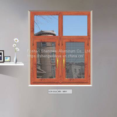 Factory double glazed aluminum window fly screen fly screens for casement windows