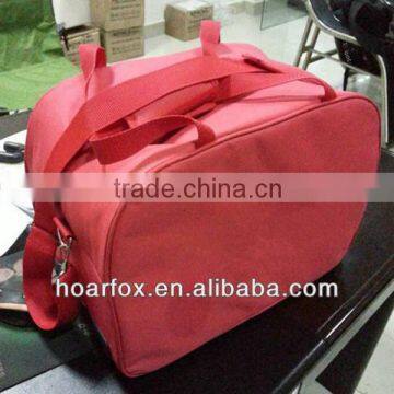2014 Hot Red Trolley Cooler Bag With Wheels photo-4