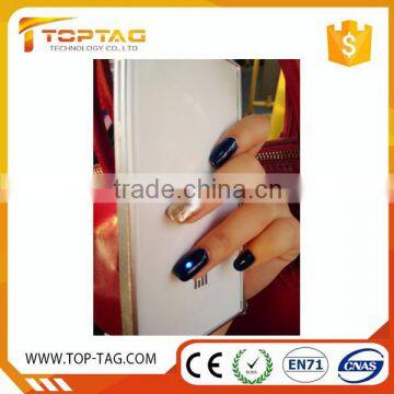 Led Light Nfc Nail Art Sticker / NFC Rfid Finger Nail Tag