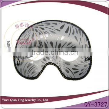 Make good quality white pvc festival party mask