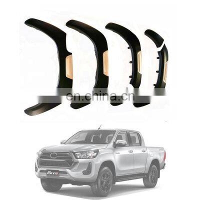 Side Pocket Fender Flares Wheel Arch Covers warkmate for Hilux Revo 2020 2021