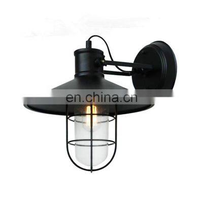 Decorative Modern Black Iron Wall Lamp E27 Nordic Home Lighting