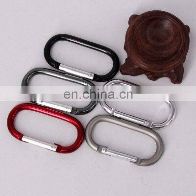 High Quality Military Steel Square Round Oval Climbing Carabiner Hooks Snap photo-2