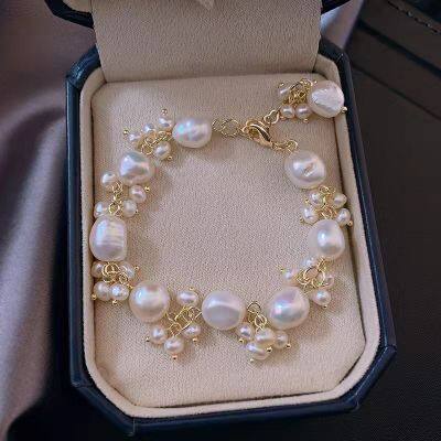The Baroque Abnormity Freshwater Pearl Bracelet photo-3