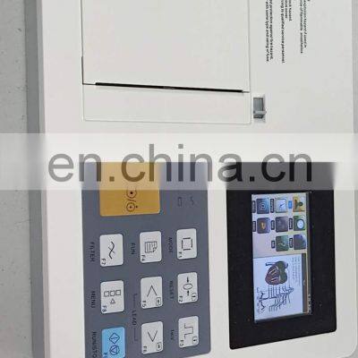 Ce Approved Portable 3 6 12 Channel ECG Price With Printer photo-3