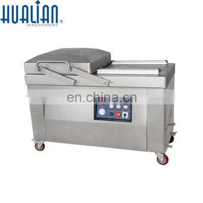 HVC-510S/2B Hualian Industrial Plastic Bag Portable Automatic Double Chamber Food Sealer Vacuum Packing Machine