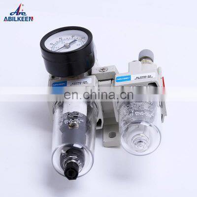 AC Series Units AC4010-04D AC4010-06D Air Source Treatment FRL Pneumatic Air Filter Regulator With Auto Drain photo-2